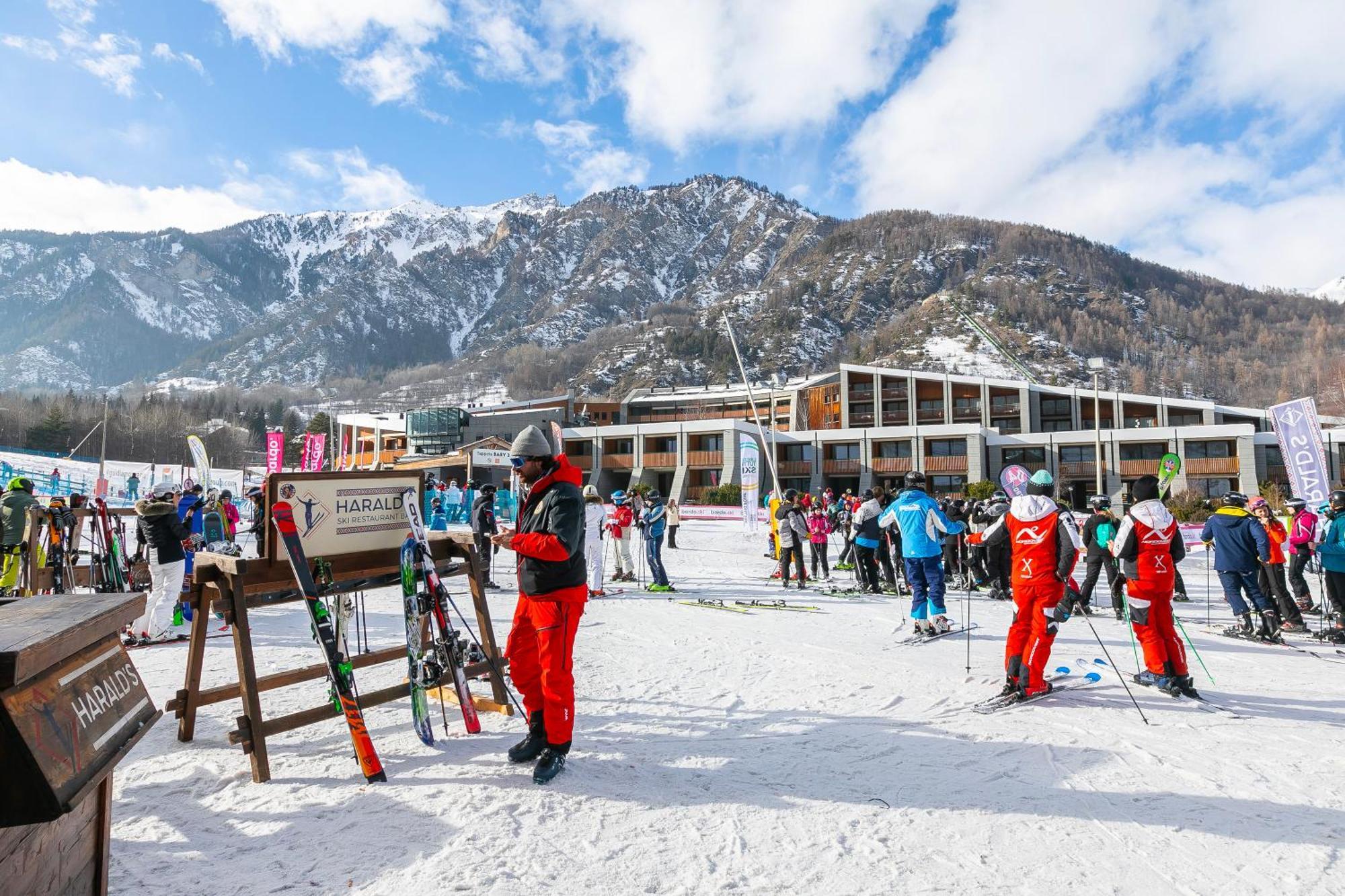 La Marmotta Campo Smith On The Ski Slopes - Happy Rentals Bardonecchia Exterior foto